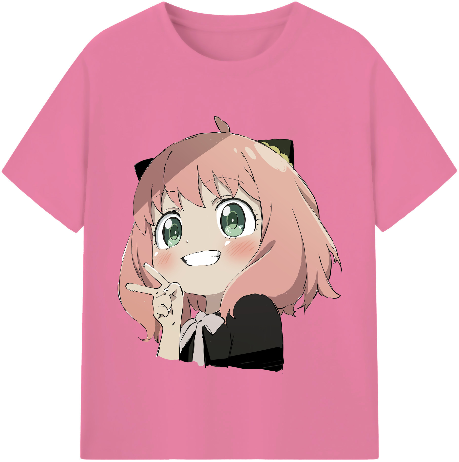 （画像用） SPY×FAMILY间谍家家酒 綿100％半袖Tシャツ（フロントプリント）